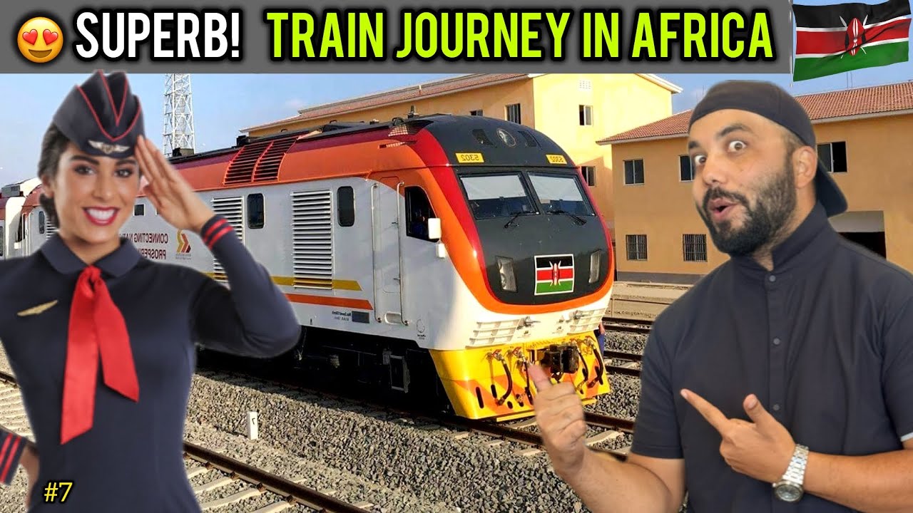 😍Awseome! Train Journey In Africa 🇰🇪