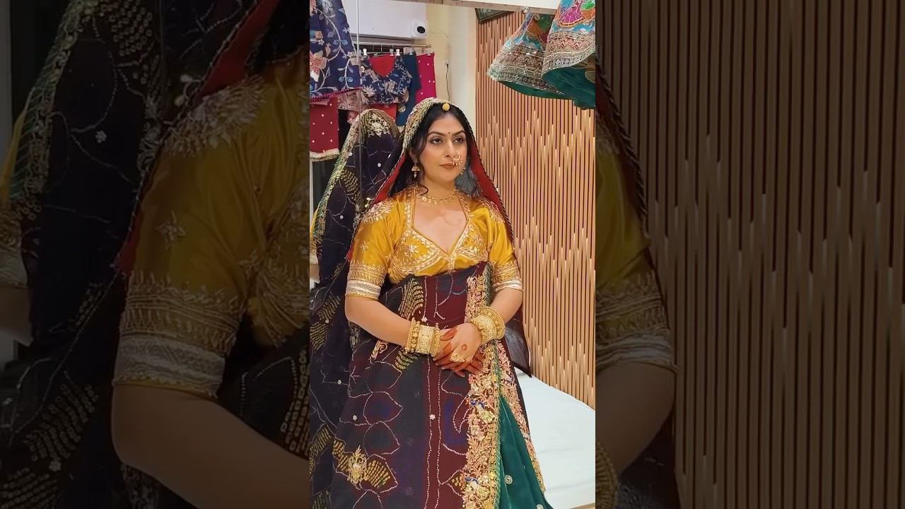 Shekhavati jaatni ka new look 👀 #rajasthaniclture #love  #newoutfit #latestlooks #rajasthanistyle❤️