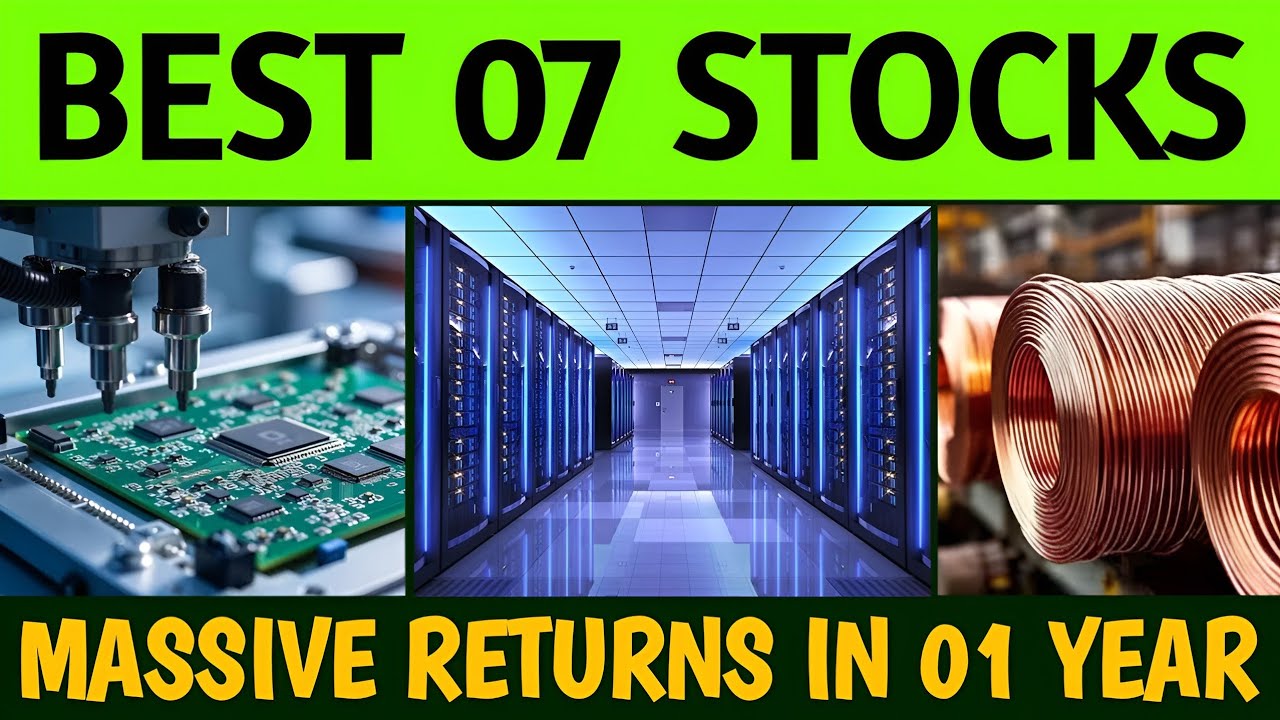 Best 07 Fundamentally Strong Stocks Given Massive Returns in Last 01 Year | High Growth Sector |