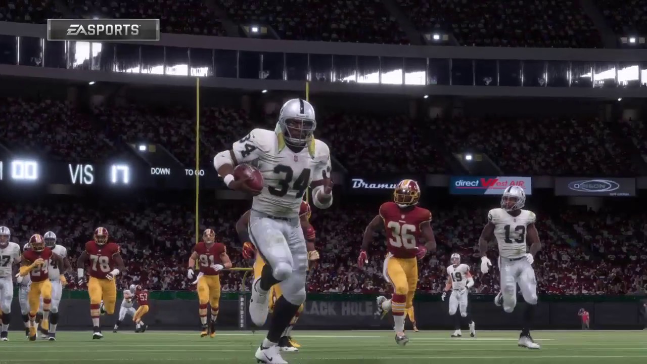 Madden NFL 18 MUT 88 yard rushing touchdown!!!