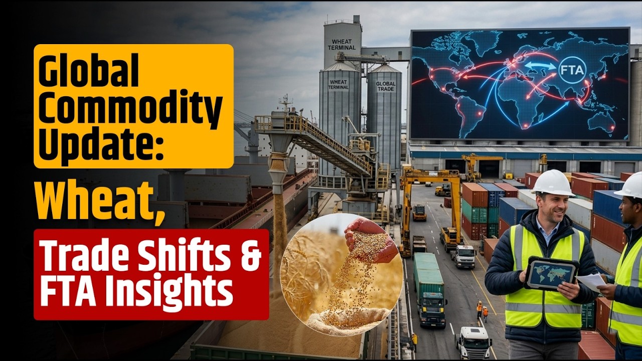 Global Commodity Update: Wheat, Trade Shifts, Agriculture & FTA Insights | Commodity TodayEn