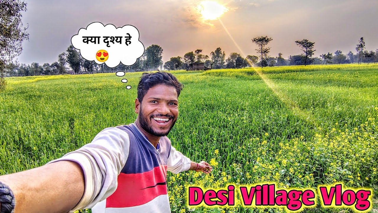 गांव की हरियाली 😍 | vlog | shivji rajbhar #vlog #villagevlog 