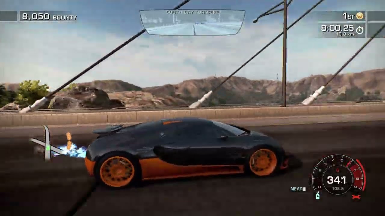 Need For Speed Hot Pursuit Remastered Bugatti Veyron 16.4 Super Sport Seacrest Tour