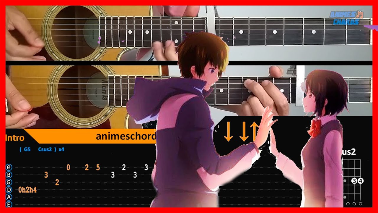 Your Name. OST - Zen Zen Zense | Acoustic Guitar Lesson [Tutorial + TAB + CHORDS]