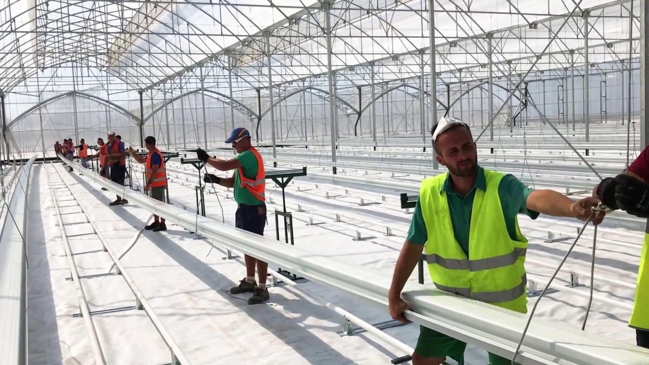 Manufacture of Hydroponic Hanging Gutters for Greenhouses