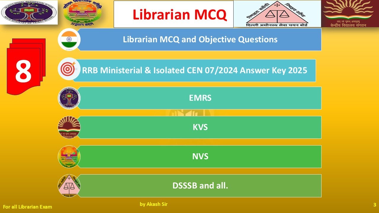 #mcq 8 #RRB Ministerial & Isolated Categories Answer Key 2025