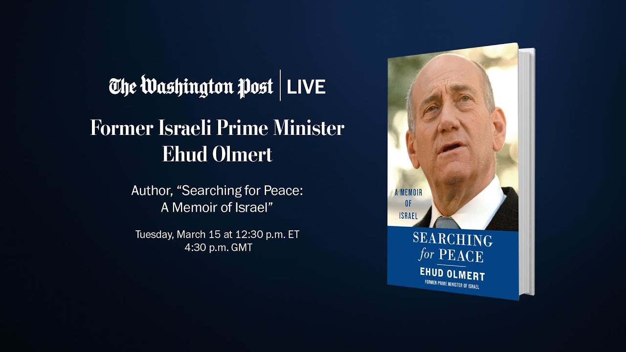 Former Israeli Prime Minister Ehud Olmert