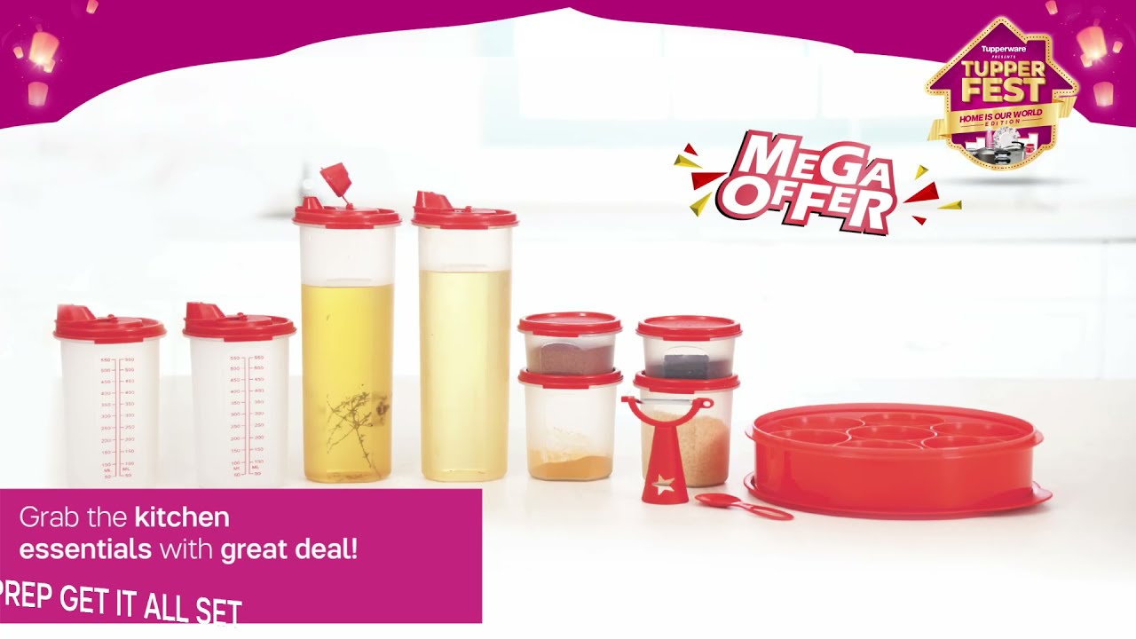 Tupperware Kitchen Prep Set