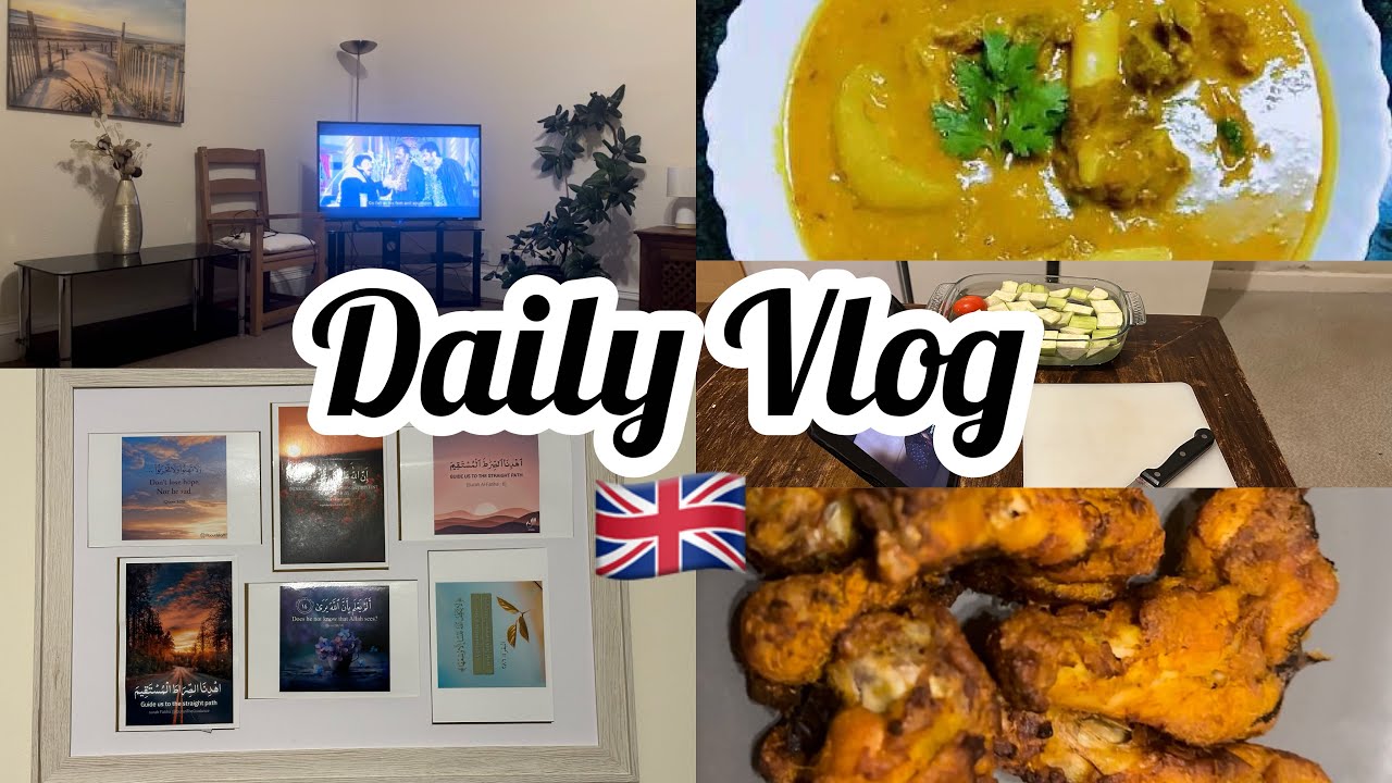 Simple Everyday Routine | Dal Gosht Wali Dal | My Life In UK🇬🇧