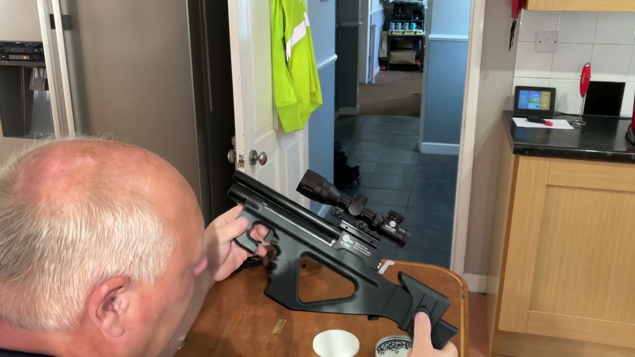 Pair of custom SMK PP700W .22 PCP