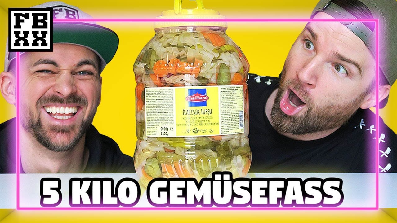 Wetten wir schaffen ein Fass Karışık Turşu? (5 kg Essig Gemüse) | FRESH BOXX TV