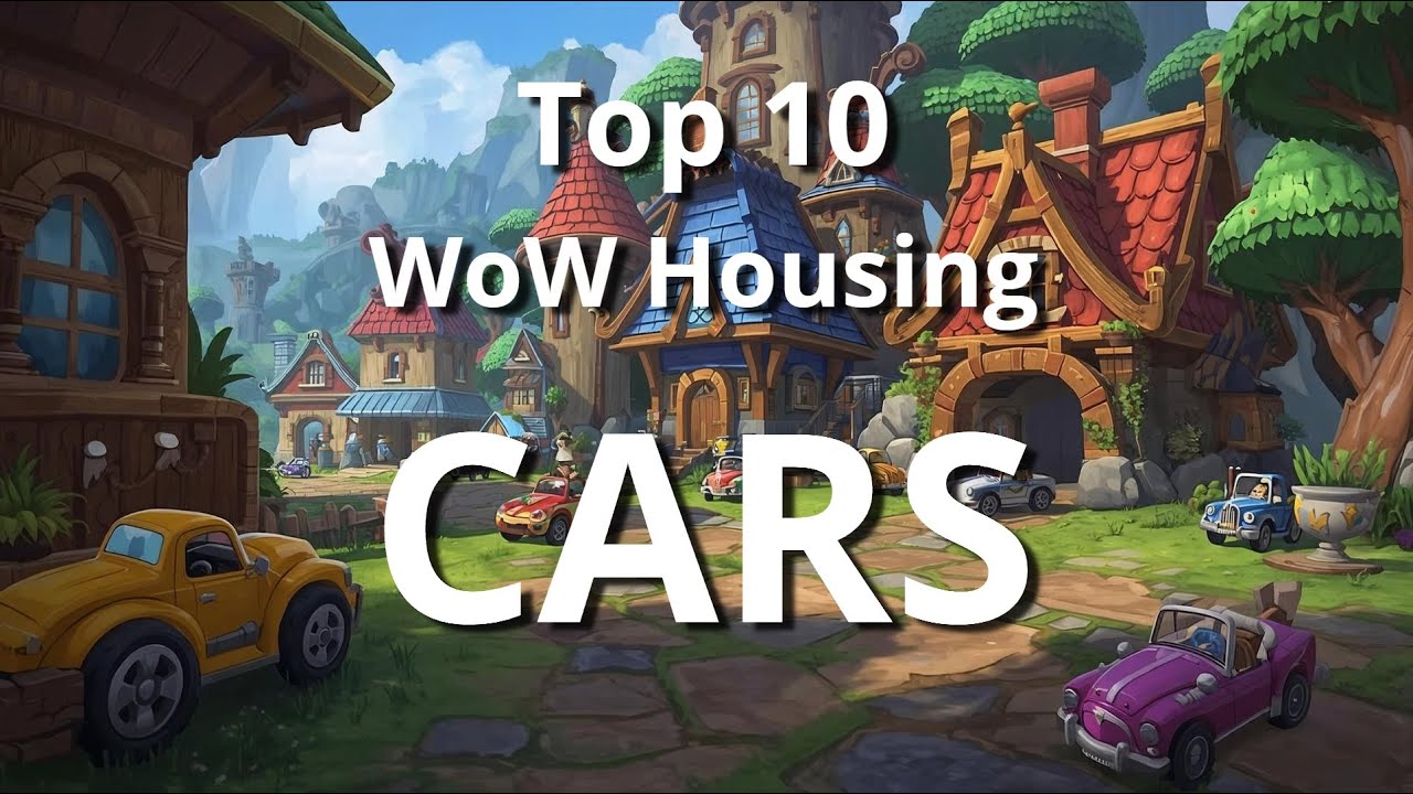 Top 10 Cars Built in WoW Player Housing