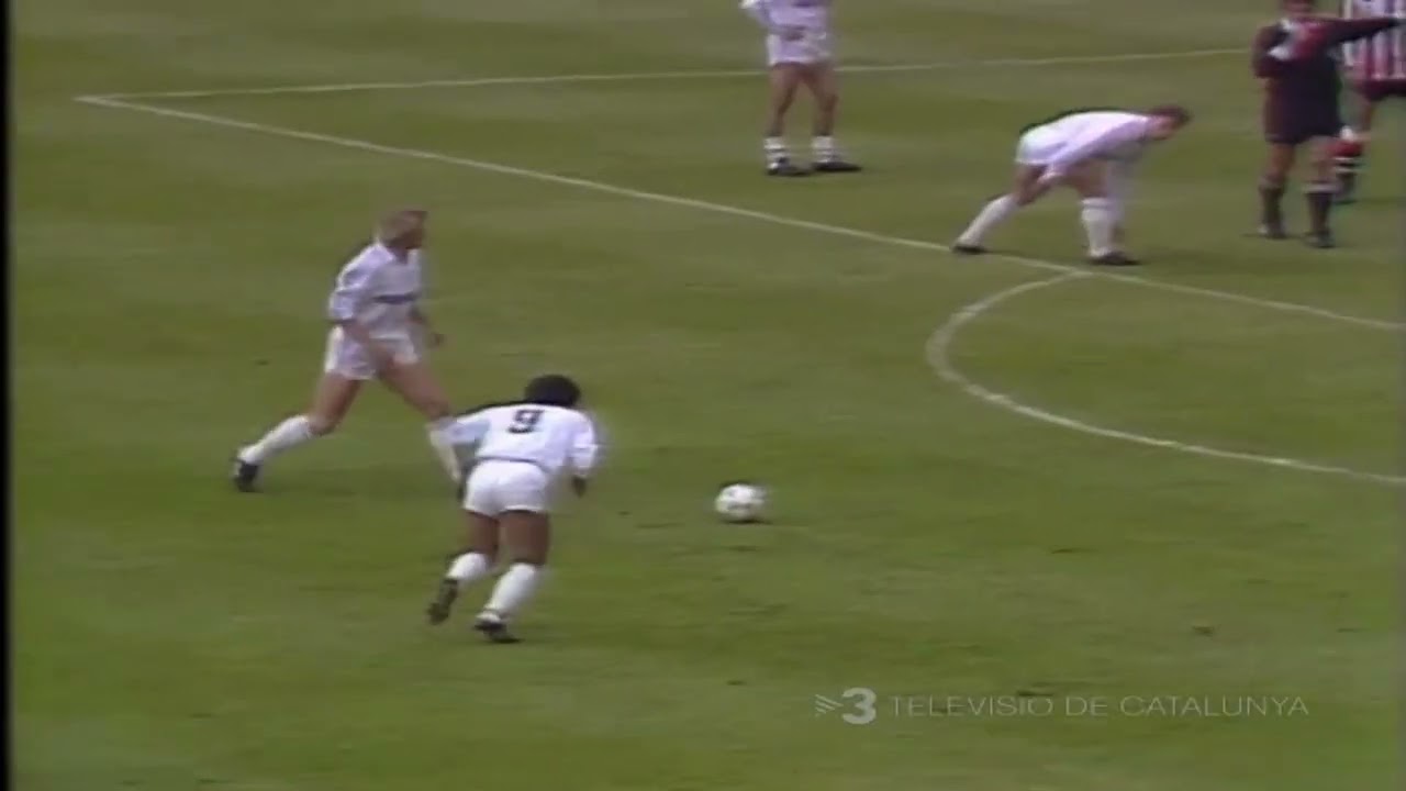 22/4/1990 Real Madrid-C.D. Logro&ntilde;es (3-3) Liga