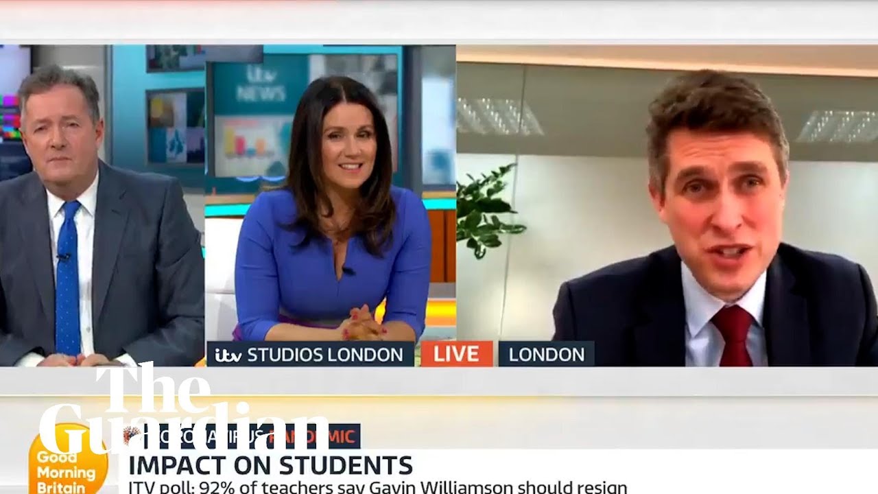 'Have you offered your resignation?' Gavin Williamson evades Piers Morgan's questions