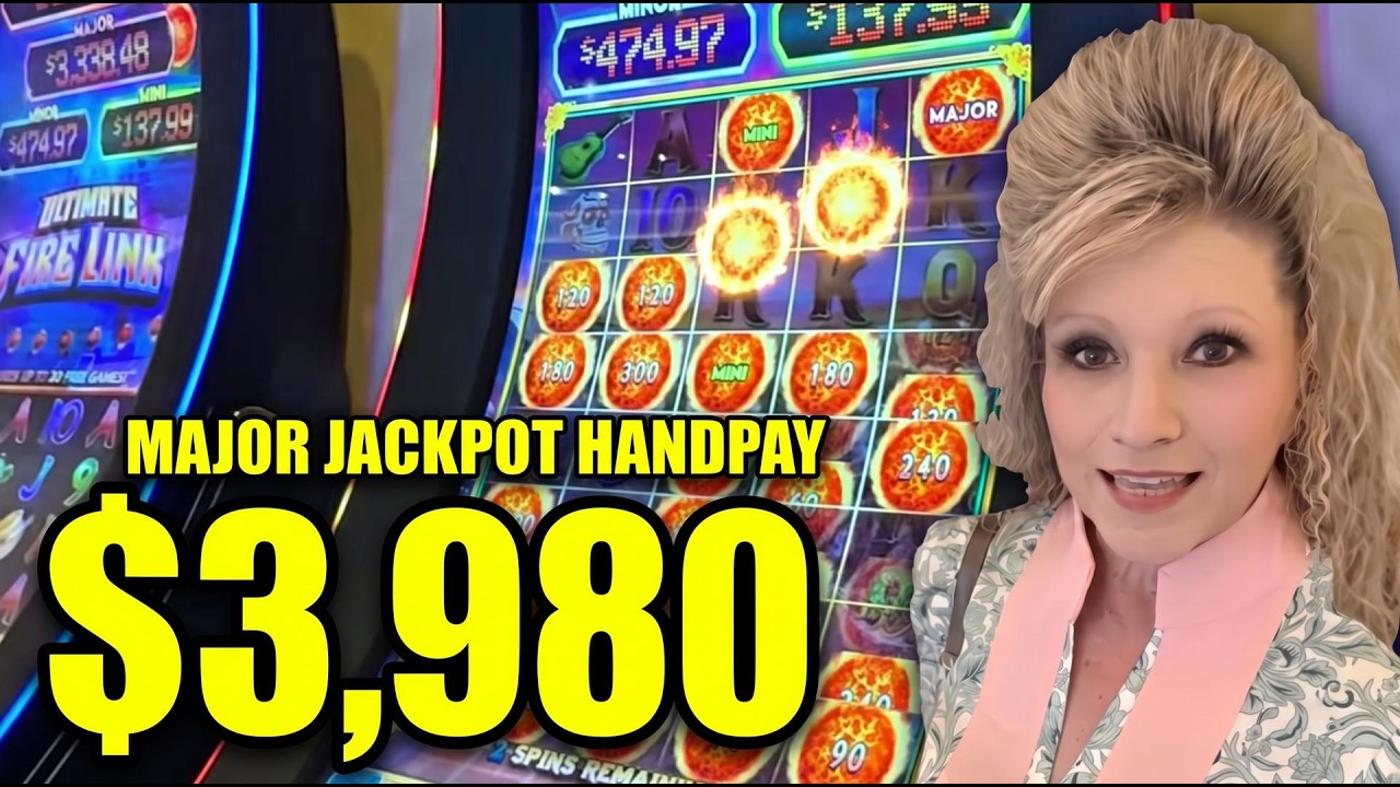 Ultimate Fire Link PAID OFF with 4 HANDPAYS!!