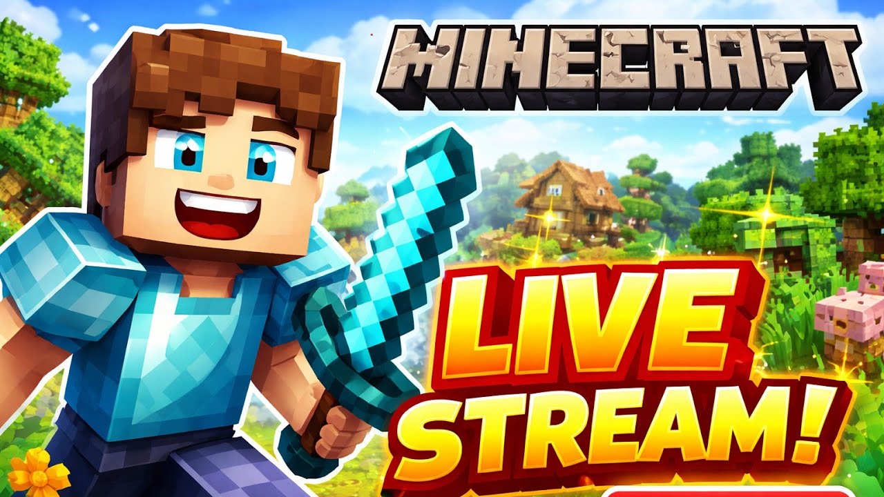 🔥 MINECRAFT live stream PLAYING WITH @JATIN000-1 @Loopie_Bear