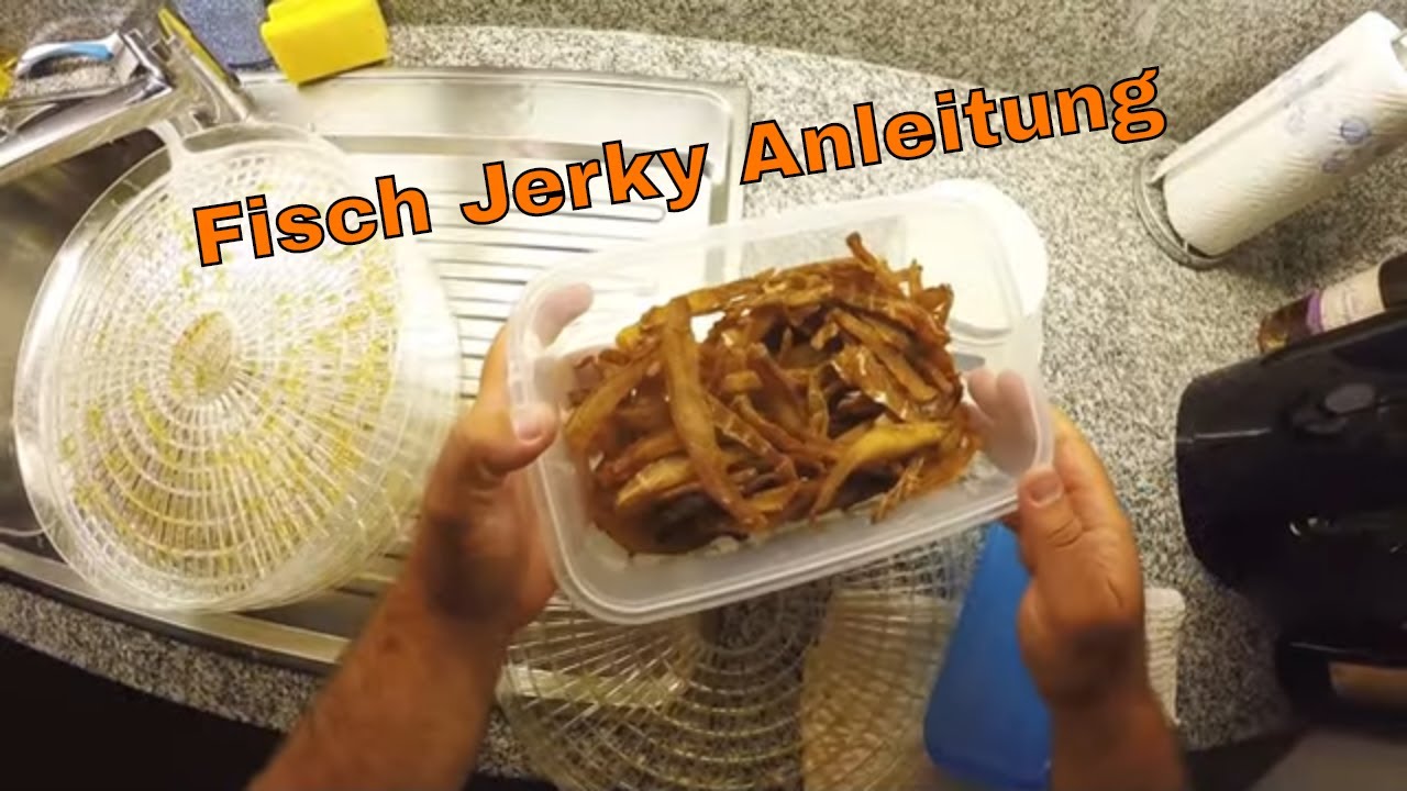 Fisch Jerkys selbst machen Rezept