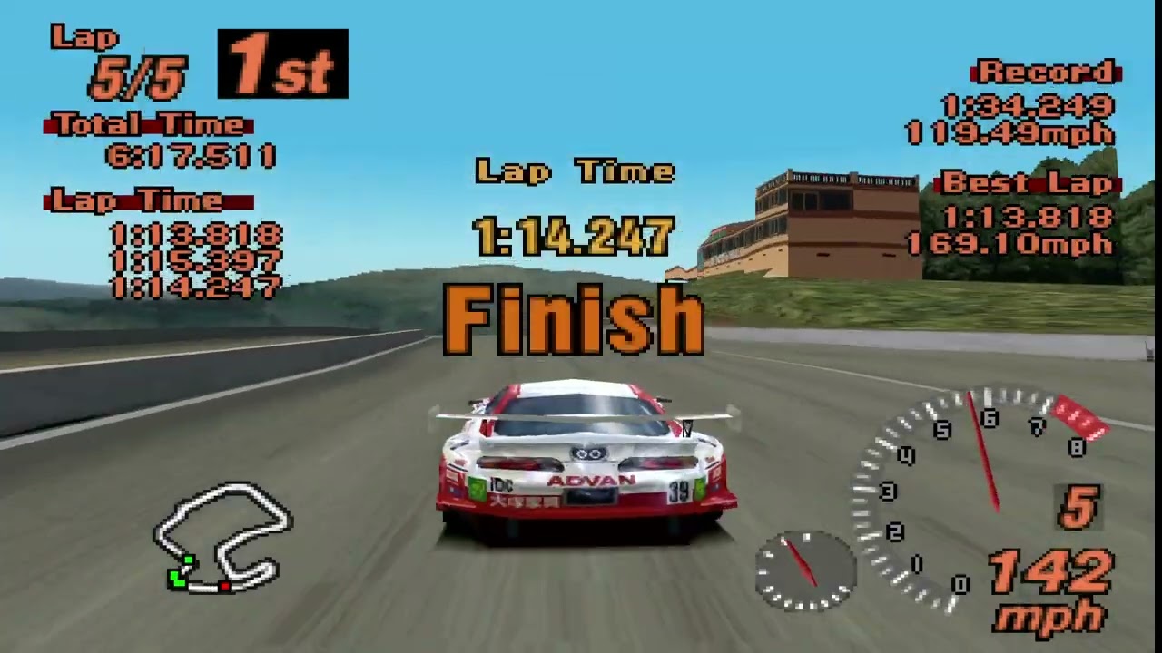 Gran Turismo 2 GT500 Championship Playthrough Part 12