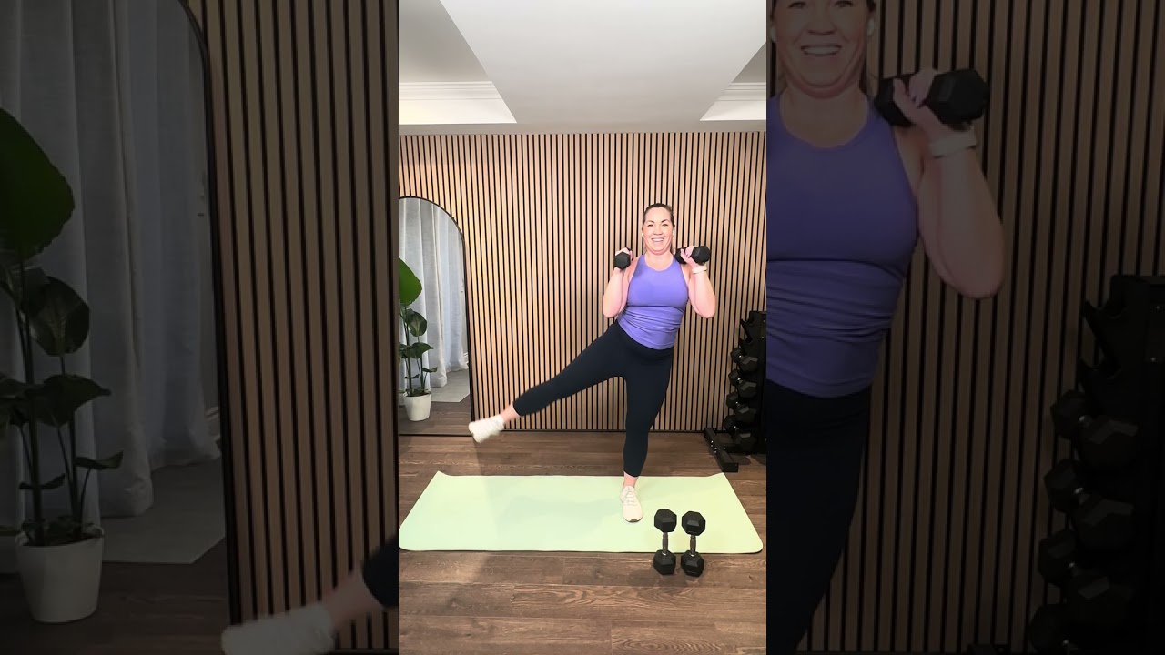 10-Minute Legs & Shoulders Superset Workout 🔥 Quick At-Home Strength