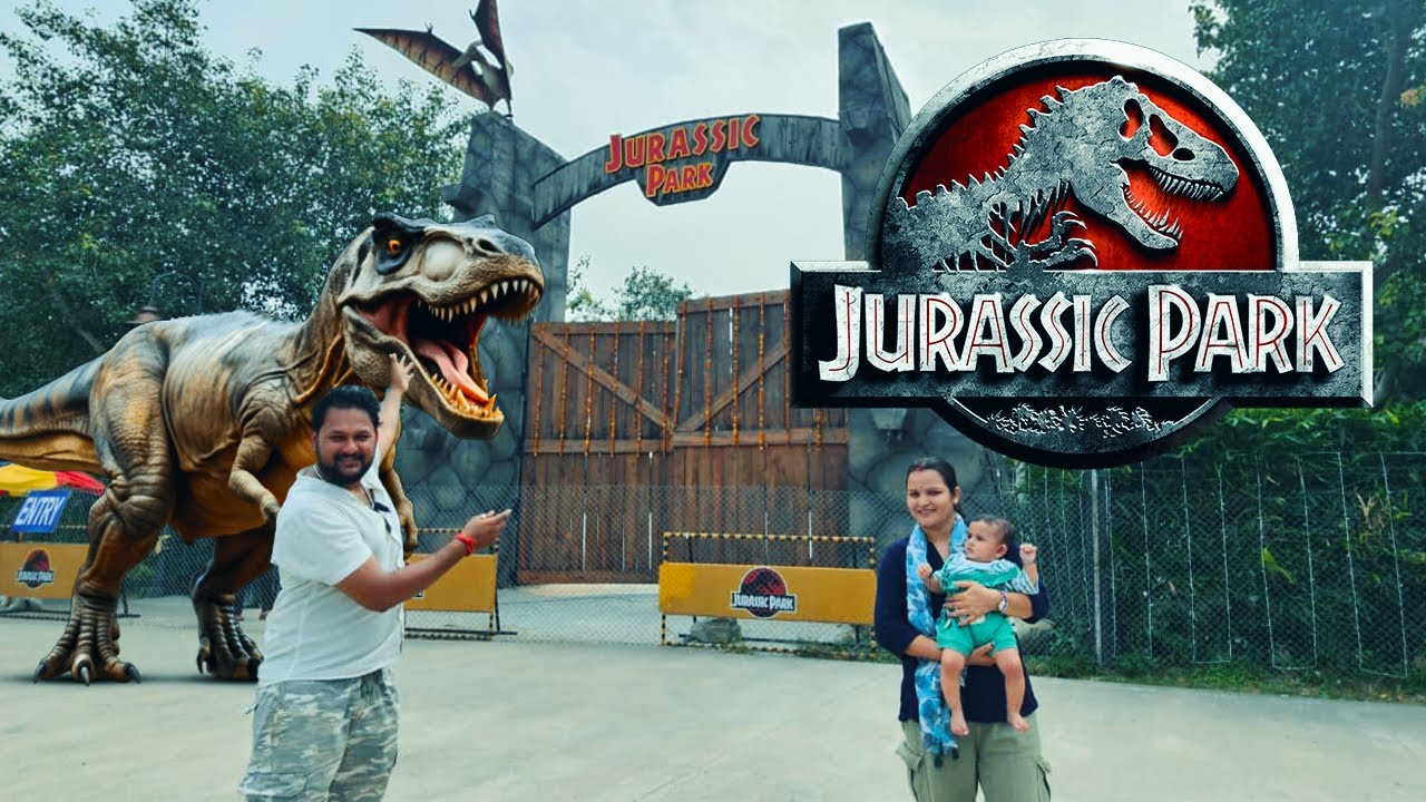 Jurassic Park Lucknow | Janeshwar Mishra Park Vlog | Hidden Dinosaur Adventure 🦖