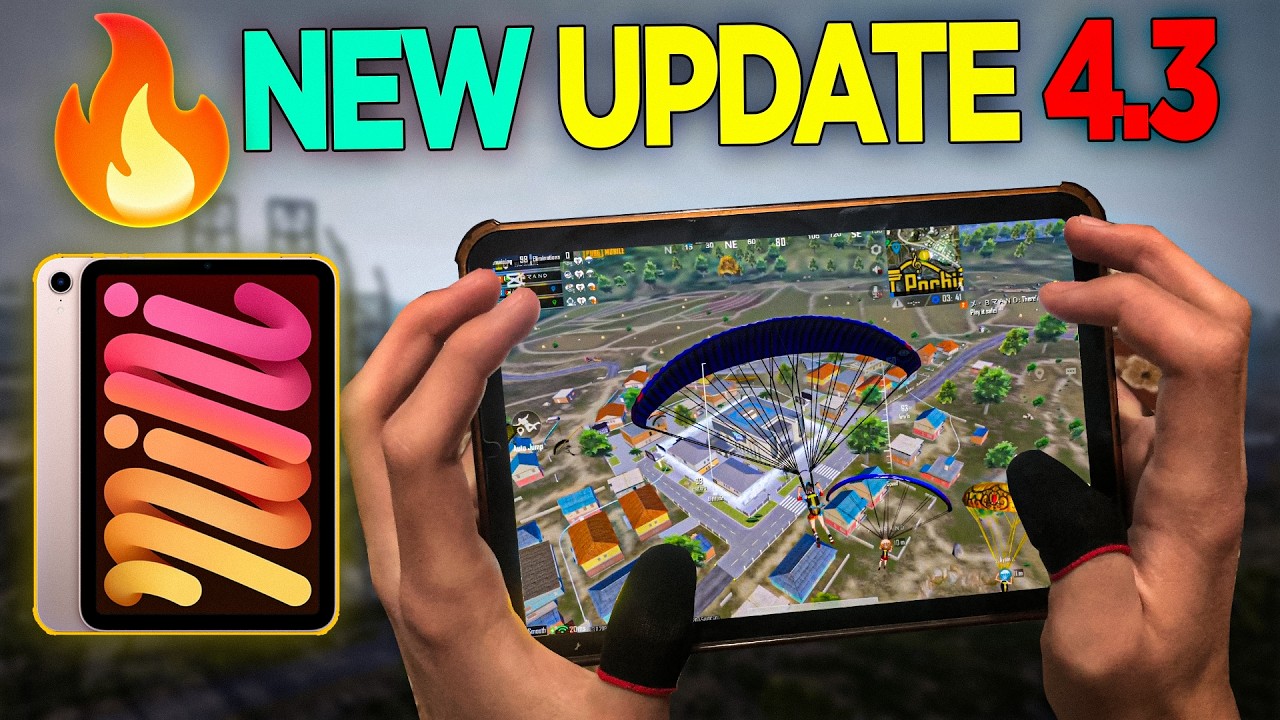 iPad Mini 6 PUBG Test | New Update 4.3 | New Event New Mode 🫨