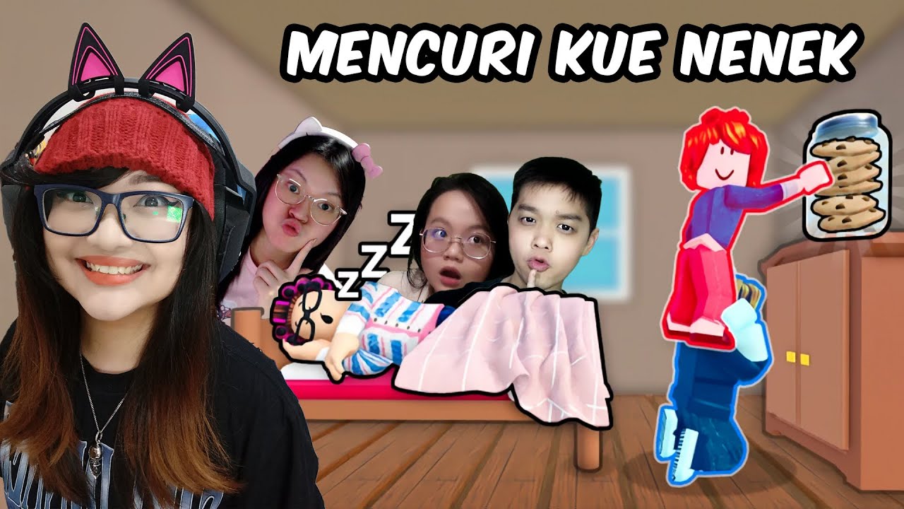 Jangan berisik, nanti nenek bangun~