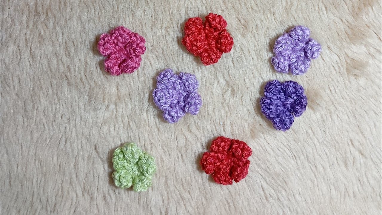 Tutorial Rajut Bunga Melati 02 || Jasmine Crochet Tutorial 