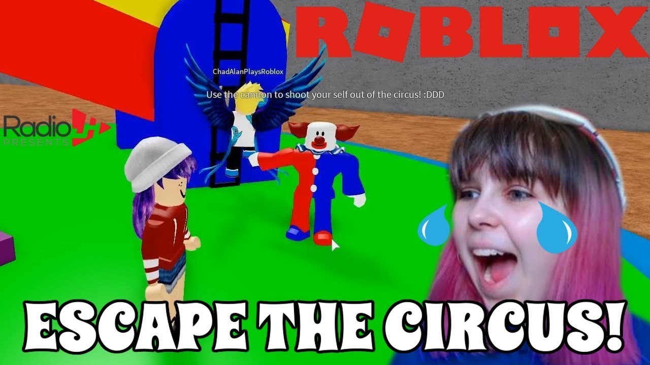 О боже, я плачу! Roblox Escape The Circus Obby с Чадом!