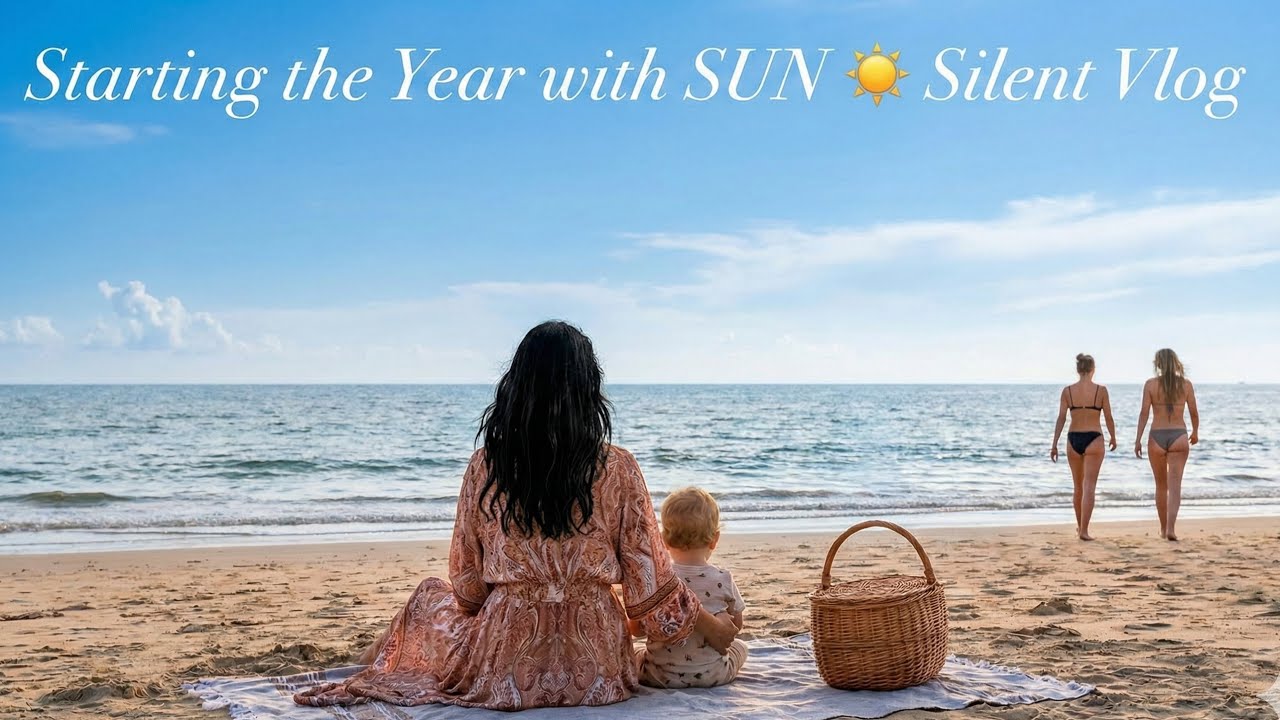 25°C in December/a day in my lif/SOLO TRAVEL To SPAIN | Canary Island .ASMR Beach Walk🏝️silent Vlog