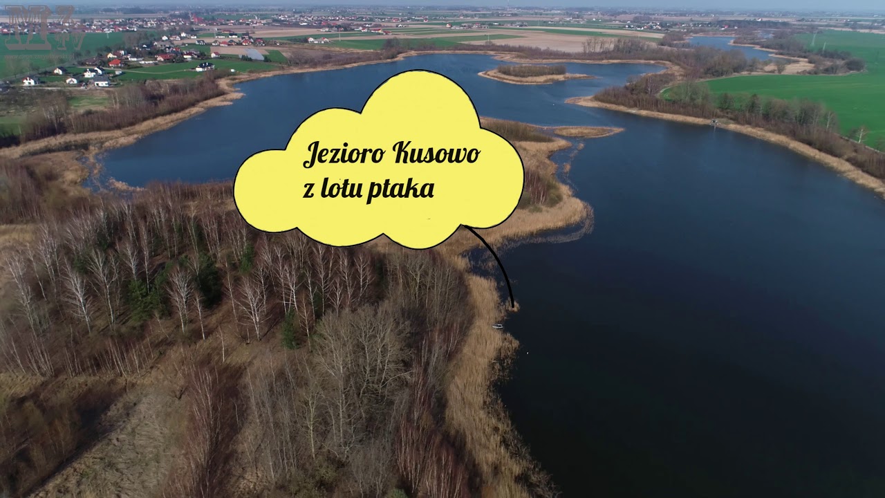 Озера Кусово и Боровно в Польше на беспилотнике 4K