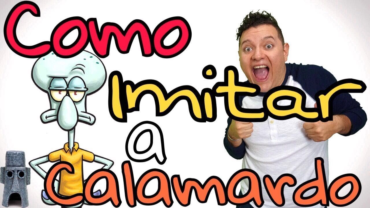 COMO IMITAR A CALAMARDO TENTÁCULOS