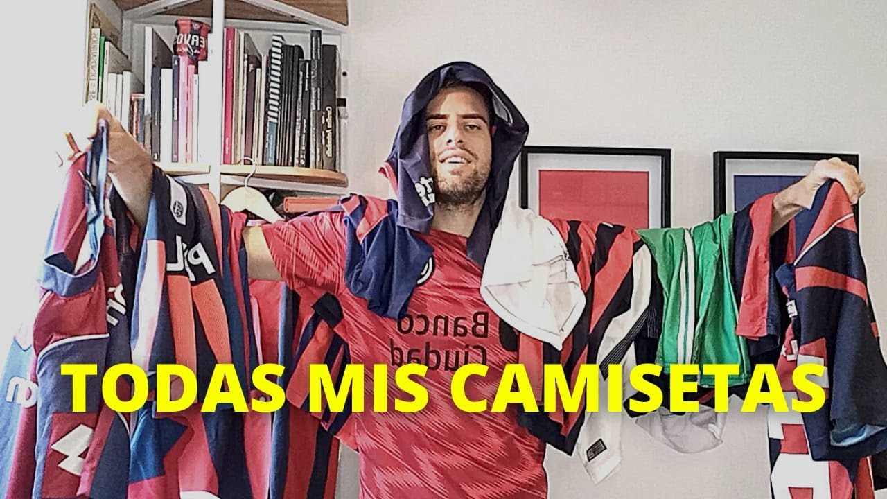 TODAS MIS CAMISETAS DE SAN LORENZO