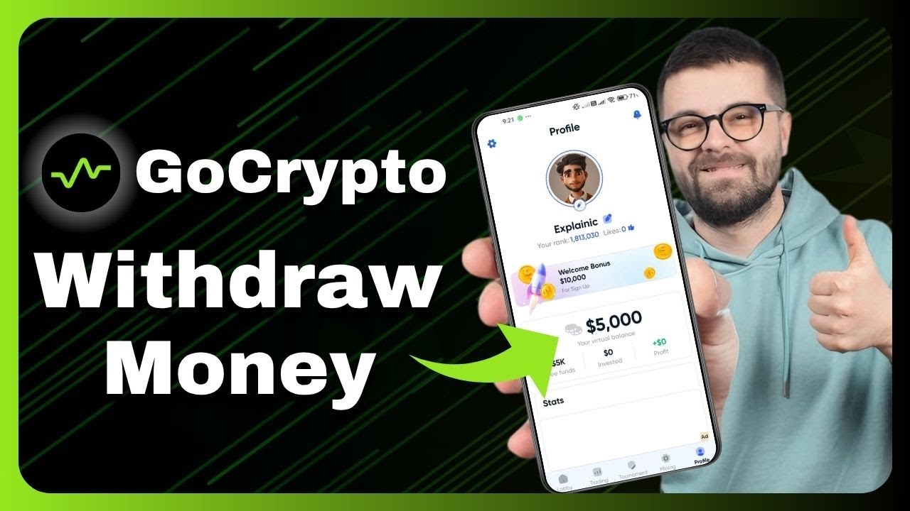 How to Withdraw Money from Go Crypto App &ndash; Withdrawal & Earnings Explained