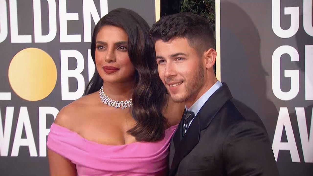 Nick Jonas and Priyanka Chopra Enjoy GLAMOROUS Date Night | Golden Globes 2020