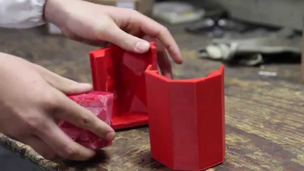 3D printed candle mould by TreeD Filaments