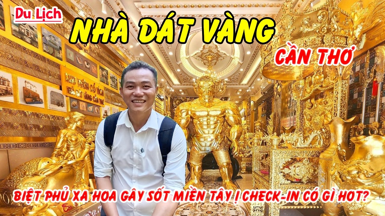 KHÁM PHÁ NGÔI NHÀ DÁNG VÀNG VÀ VƯỜN CỔ TÍCH CẦN THƠ TẾT 2026