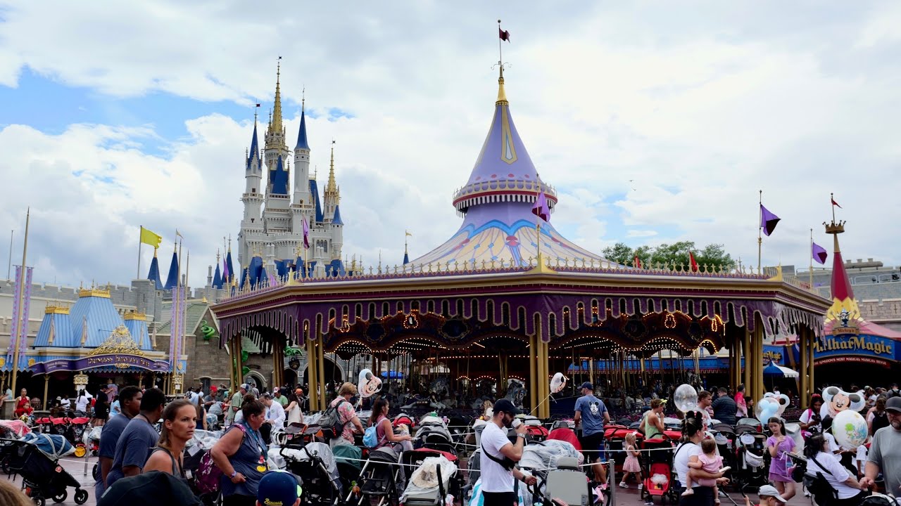 Прогулка по стране Фантазий в Magic Kingdom, лето 2026 года, в формате 4K | Walt Disney World, Ор...