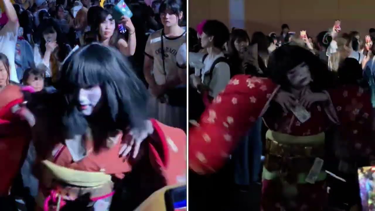 ユニバーサルスタジオジャパン2025年日本人形ゾンビ2体　どちらも可愛い❤️