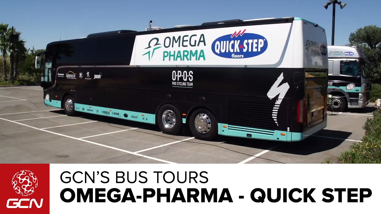 Omega-Pharma - Quick Step Bus Tour