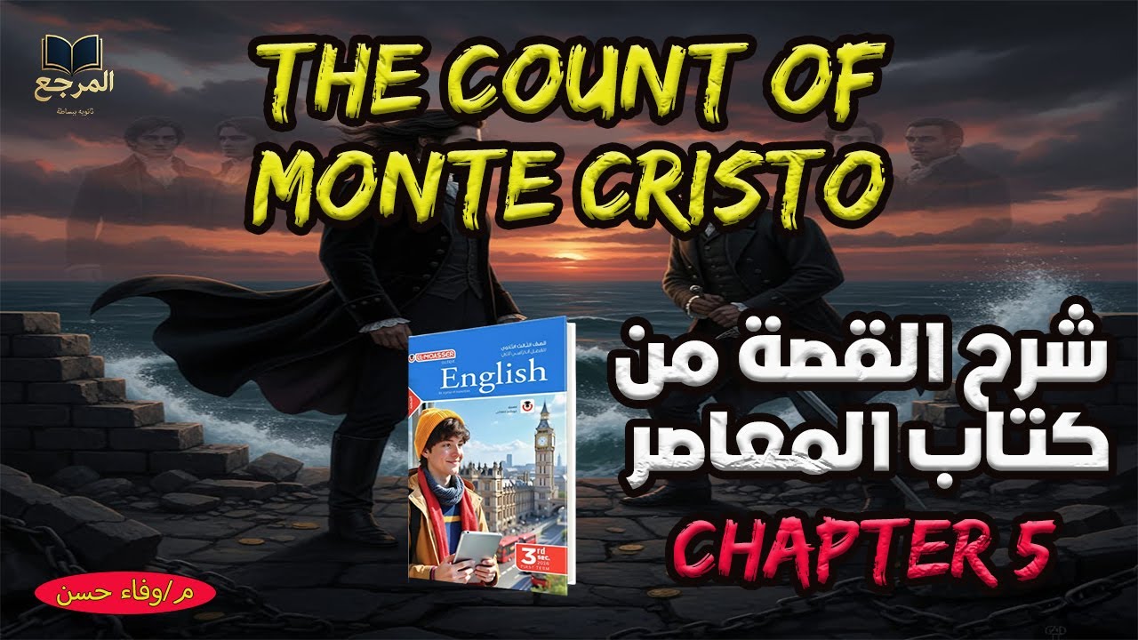 شرح كتاب المعاصر | شرح القصة The Count of Monte Cristo || الفصل الخامس (دفعة 2026)