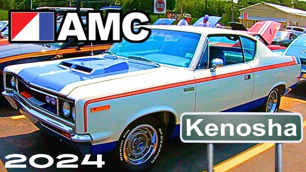 Talking AMC's & History at the Kenosha AMC Party 2024!  Car Shows, Cruise-Ins, and Drag Racing!