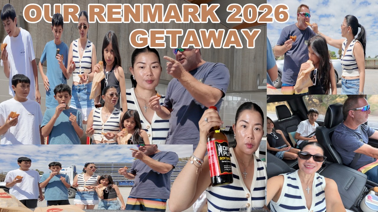 OFF TO RENMARK | UNANG BAKASYON NG PAMILYA FOR 2026 | OUR YEARLY TRADION | HINDI HAPPY SI MISTER