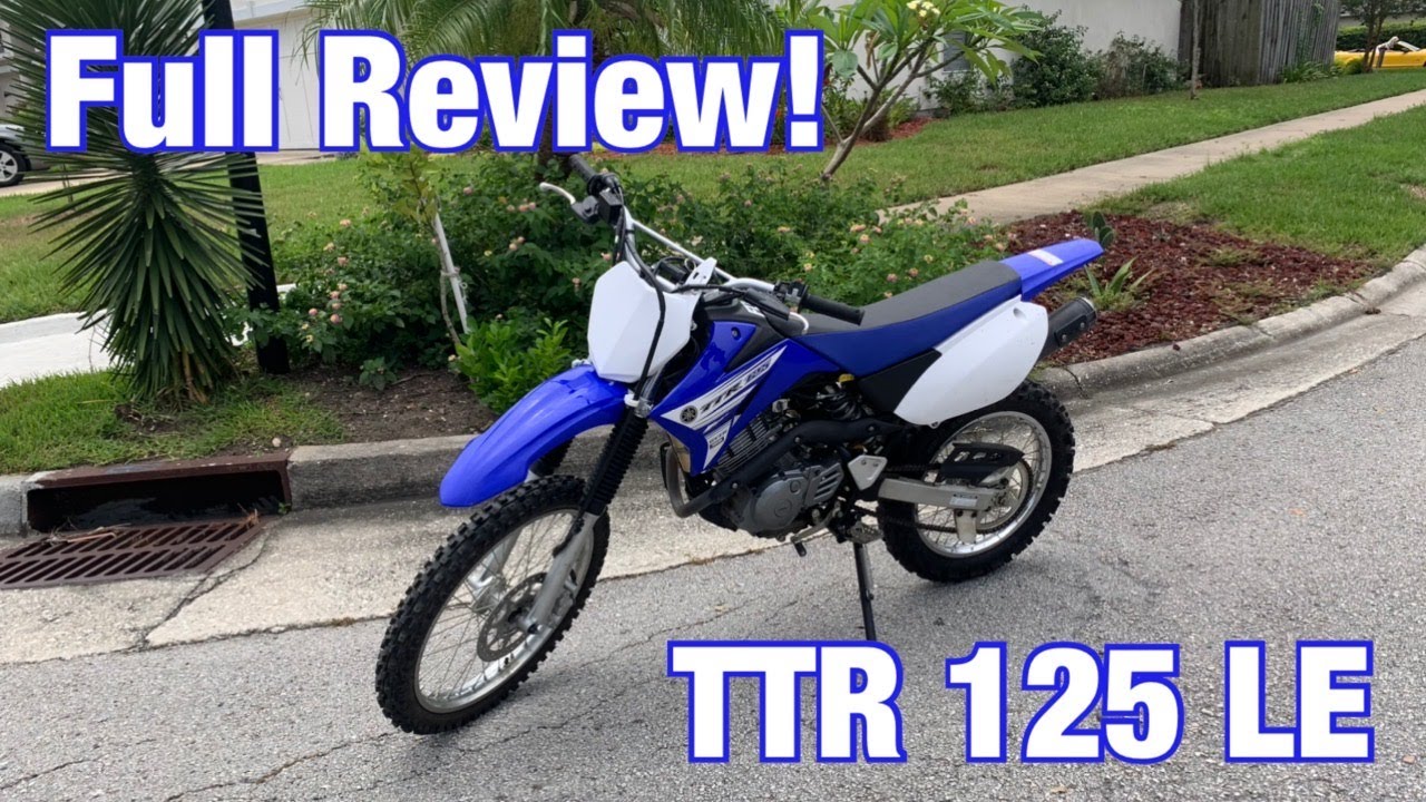 2016 Yamaha TTR 125 LE | Full Review! And Top Speed!!! |