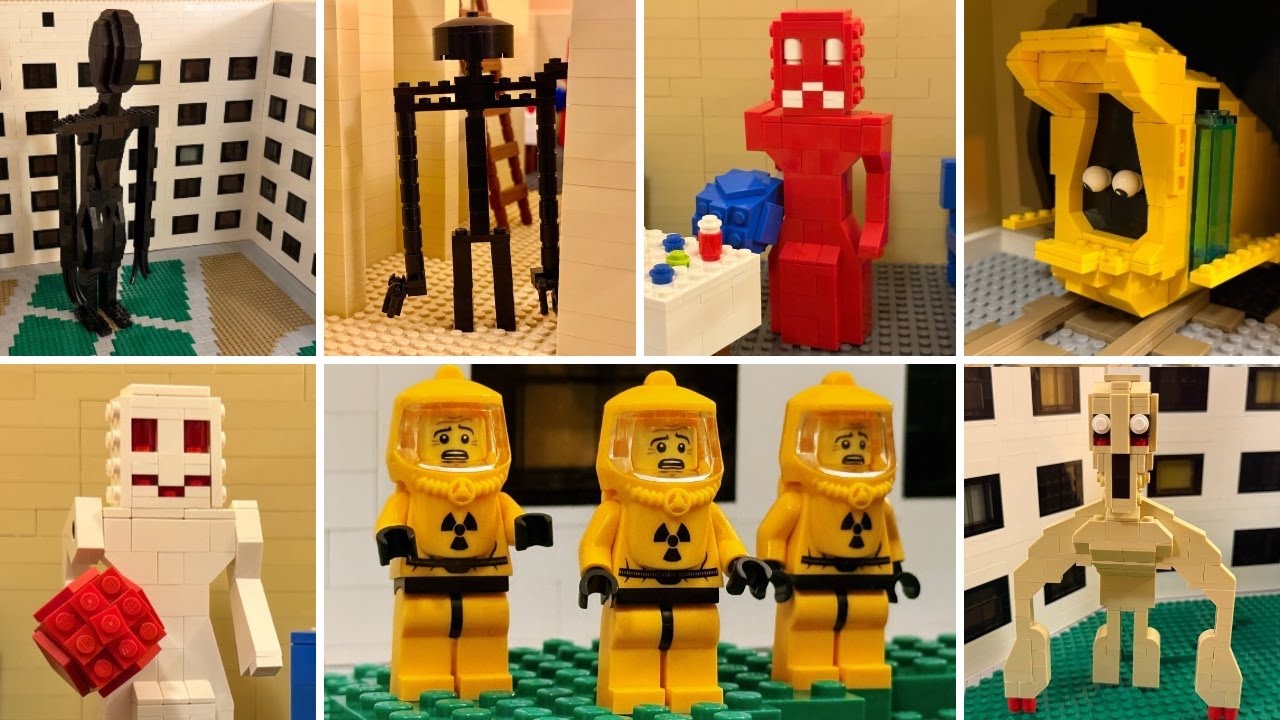 All LEGO The Backrooms Creatures, Entities & Levels