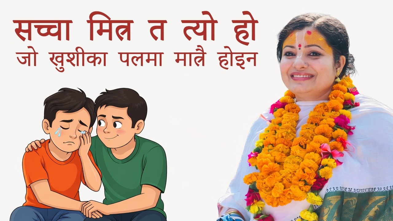 सच्चा मित्र त त्यो हो जो खुशीका पलमा मात्रै होइन,अस्पतालको बेडसम्म पनि साथ छोड्दैन। Radhika Daasi ji