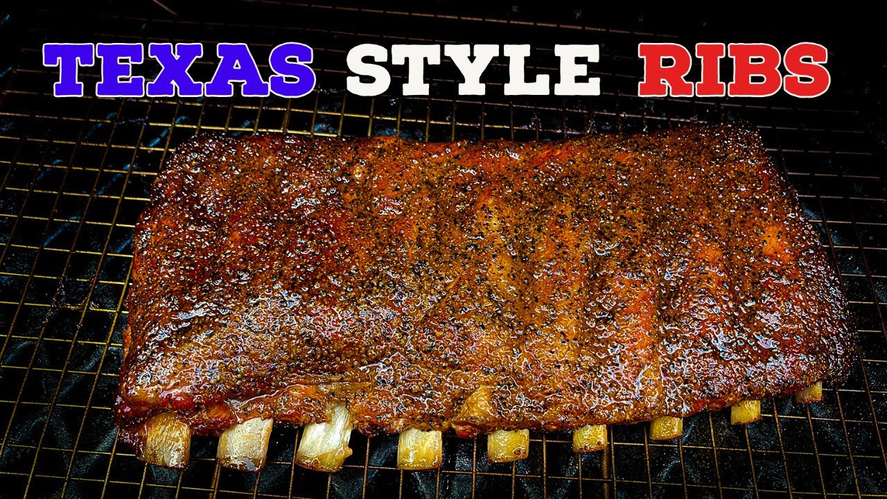 How To Smoke Texas Style Ribs On A Pellet Grill | Pit Boss Pellet Grill Smoked Ribs