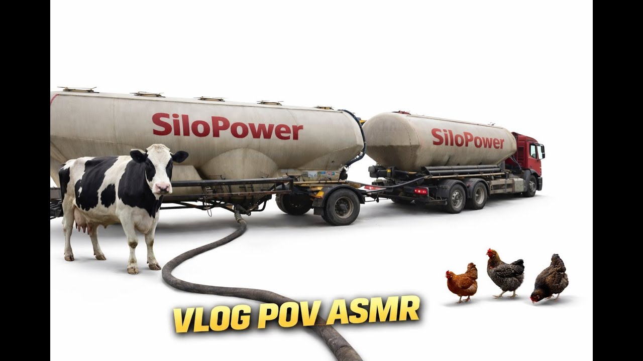 Filling a Farm Silo – No Talking, Real Sound