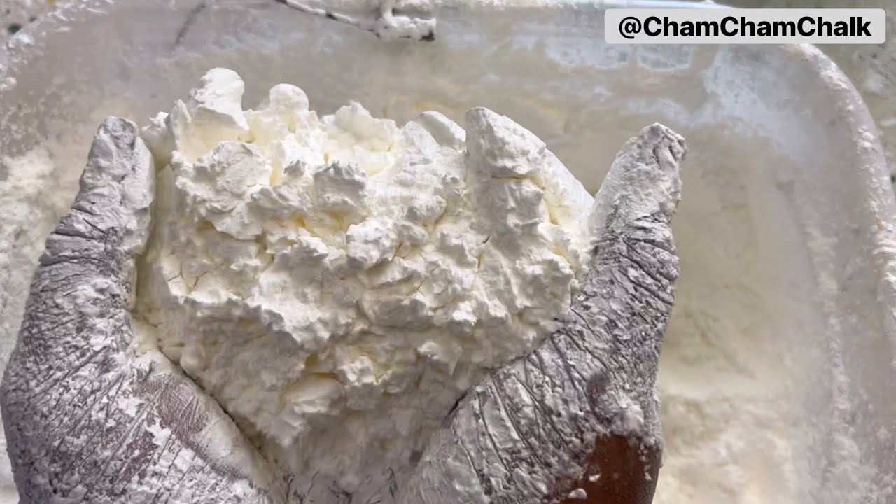 CORNSTARCH POWDER PLAY| Super Squeaksss| Satisfying Sounds | ASMR | Powder Falls
