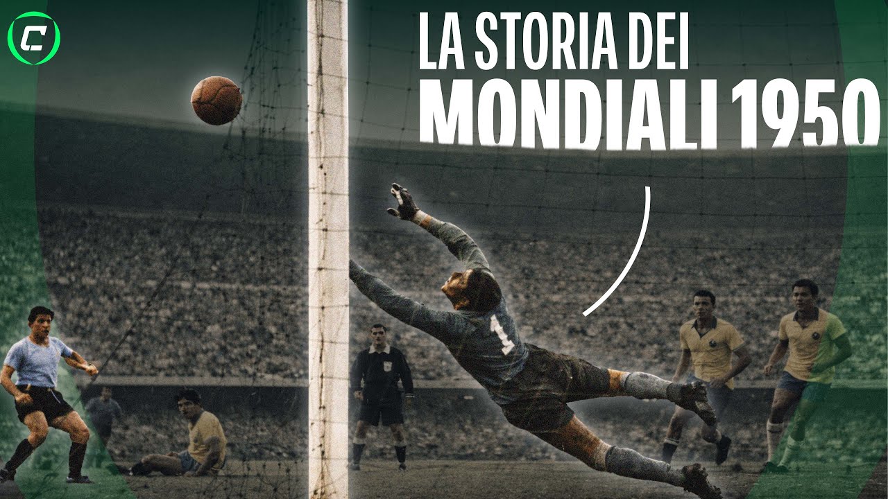 La storia del MONDIALE di calcio 1950