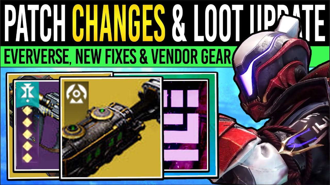 Destiny 2: NEW PATCH CHANGES & LOOT UPDATE! Free GOD ROLL, Boost Event, Eververse, Vendors (28 Oct)